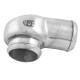 SPA Turbo 90° Alubogen extrem eng mit 63,5mm Durchmesser