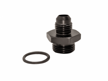 Port Fitting, Reducer, -8AN / Dash 8 ORB to -6AN / Dash 6...