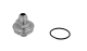 Fuel Filter Outlet Cap, -10AN / Dash 10 Clear | Fuelab