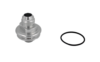 Fuel Filter Outlet Cap, -12AN / Dash 12 Clear | Fuelab