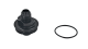 Fuel Filter Outlet Cap, -10AN / Dash 10 Black | Fuelab