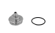 Fuel Filter Inlet Cap, -6AN / Dash 6 Clear | Fuelab