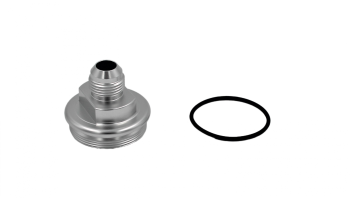 Fuel Filter Inlet Cap, -10AN / Dash 10 Clear | Fuelab