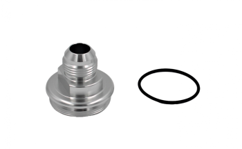 Fuel Filter Inlet Cap, -12AN / Dash 12 Clear | Fuelab