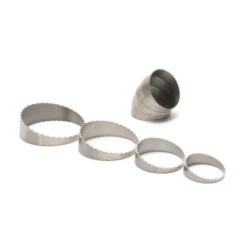 90° Pie Cut with Spigot - Norm 2 - Angle Segment...