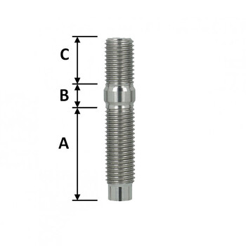BOOST products Titanium Stud Kit M10x1.5x45mm - Grade 5