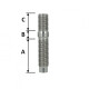 BOOST products Titanium Stud Kit M10x1.5x45mm - Grade 5