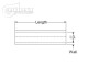 Silicone Hose 51mm, 0,9m Length, black