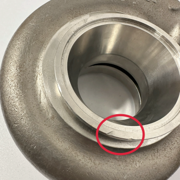 B-Stock - Garrett G30 turbine housing 1.01 A/R V-Band / V-Band / 740902-0088