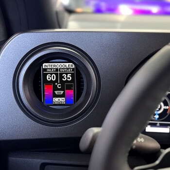 CANchecked MFD32 GEN 2 - 3.2" OBD2 Display Toyota Yaris GR Facelift XP21 - LHD/RHD