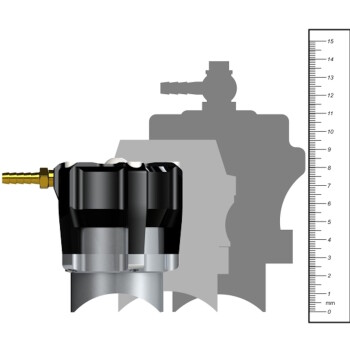 GFB SV52 High Flow/High Pressure Racing Dump Valve (Alloy Weld On)