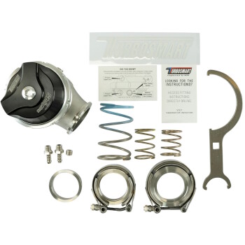 Turbosmart Wastegate GenV HyperGate45CG - Compressed Gas - 26 psi / 1.8 bar - black | TS-0553-1202