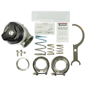 Turbosmart Wastegate GenV ProGate50CG - Compressed Gas - 26 psi / 1.8 bar - black | TS-0554-1242