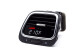 P3 V3 OBD2 - VW EOS / Scirocco Gauge (2007-2017) LHD, Scirocco / EOS, Red bars / White digits, Pre-installed in OEM Vent (SILVER TRIM)