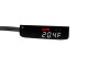 P3 V3 OBD2 - VW Golf Mk5 Polo Gauge (2009-2018) LHD, Polo/GTI/TDI, Red bars / White digits