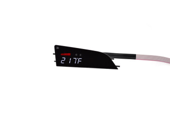 P3 V3 OBD2 - Cadillac ATS Gauge (2013-2019) LHD, Red bars...