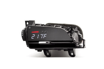 P3 V3 OBD2 - Cadillac ATS Gauge (2013-2019) LHD, Red bars...