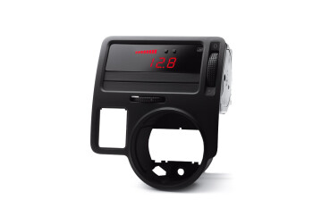 P3 Analog Gauge - VW Golf Mk4 (1997-2004) LHD, Red bars /...