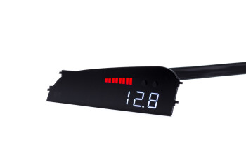 P3 Analog Gauge - VW Golf Mk7 (2014-2019) LHD, Red bars /...