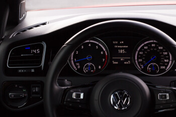 P3 Analog Gauge - VW Golf Mk7 (2014-2019) LHD, Blue bars...