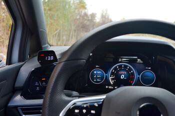 P3 Analog Gauge - VW Golf Mk8 (2020+) LHD, Red bars /...
