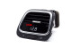 P3 Analog Gauge - VW EOS/Scirocco (2009-2018) LHD, Red bars / White digits, Pre-installed in OEM Vent(SILVER TRIM)