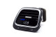P3 Analog Gauge - VW EOS/Scirocco (2009-2018) LHD, Blue bars / White digits, Pre-installed in OEM Vent(SILVER TRIM)