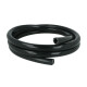 BOOST products Silicone Vacuum Hose Reinforced 10mm (0.4") ID, Black, 1m (3ft) Roll