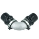 90° Degree Cast Aluminum Elbow 51mm (2") - Small Radius