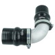 90° Degree Cast Aluminum Elbow 51mm (2") - Small Radius