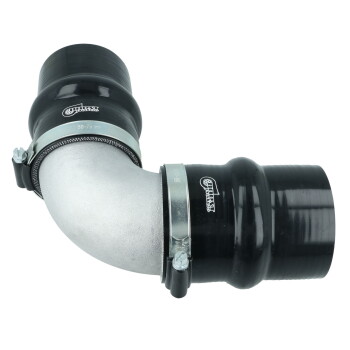 90° Degree Cast Aluminum Elbow 63,5mm (2.5") - Small Radius