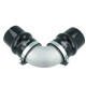 90° Degree Cast Aluminum Elbow 63,5mm (2.5") - Small Radius