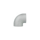 90° Degree Cast Aluminum Elbow 89mm (3.5") - Small Radius