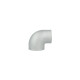 90° Cast Aluminum Elbow Reducer 3.0" / 76mm to 2.5" / 63mm - Tight Radius