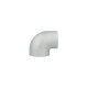 90° Cast Aluminum Elbow Reducer 3.5" / 89mm to 3.0" / 76mm - Tight Radius