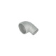 90° Cast Aluminum Elbow Reducer 3.0" / 76mm to 2.0" / 51mm - Tight Radius