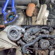 SPA Turbo Manifold BMW E36 325 328 M3 (M50/M52) T3 Twinscroll Top Mount ext. WG