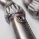 Downpipe Audi S4 / RS4 B5 / A6 C5 2.7TT without catalyst / Stainless Steel / pair / Made in Germany