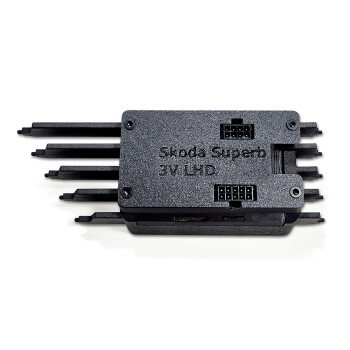 CANchecked MFD28 GEN2 for Skoda Superb 3V RHD