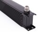 Oil Cooler -8AN Mishimoto / Universal / 10 Rows / Black | MMOC-10-8BK