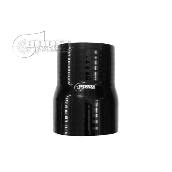 Silicone Transition Coupler, 89 - 70mm, black