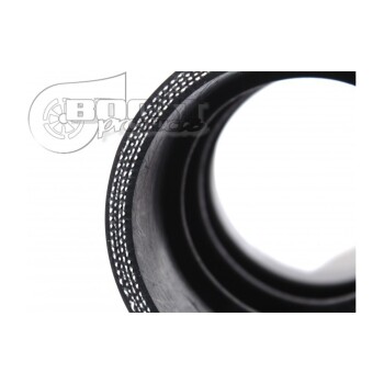 Silicone Transition Coupler, 89 - 70mm, black