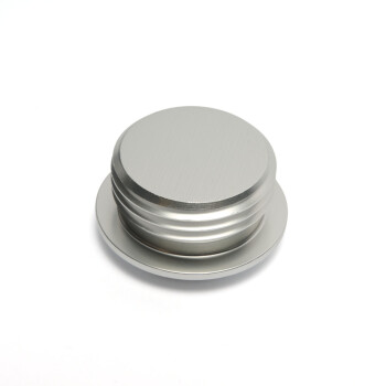 ORB Plug Slimline Dash 12 male - silver matt