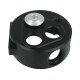 ORB Plug Slimline Dash 12 male - silver matt