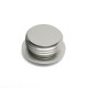 ORB Plug Slimline Dash 12 male - silver matt