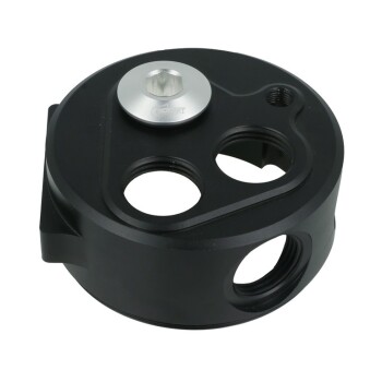 ORB Plug Slimline Dash 12 male - black matt