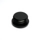 ORB Plug Slimline Dash 12 male - black matt