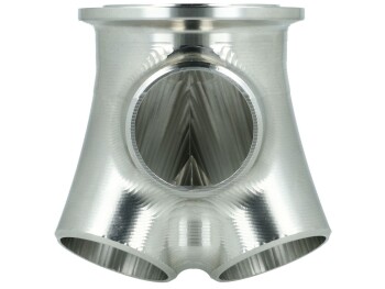 4-Cyl. CNC stainless steel 1.4541/S321 V-Band collector...