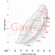 Garrett G25-700 GEN II Turbo 0.92 A/R - V-Band / V-Band