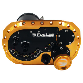 Fuelab Quick Service Surge Tank (QSST) 2.0 - Gold